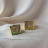 Summer Crush Heart 18K Gold Plated Ring