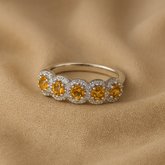 Solar Citrine Ring