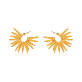 Solar 18K Gold Plated Earrings