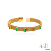 Dubai at Night 18K Gold Plated Bangle