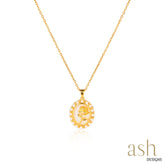 Rose Pearl 18K Gold Plated Necklace