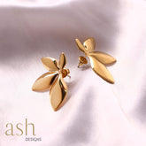 Luna Petal Studs