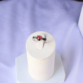Watermelon Tourmaline Ring