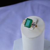 Oasis Green Onyx Ring