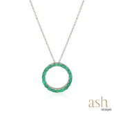 Meredith Circle Necklace