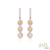 Tuscan Sun Opal Earrings Necklace and Ring Set