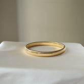 Mumbai at Night Sleek 18K Gold Plated Bangle