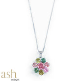 Idabel Multi Tourmaline Necklace