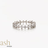 Swiss Zirconia Silver Ring