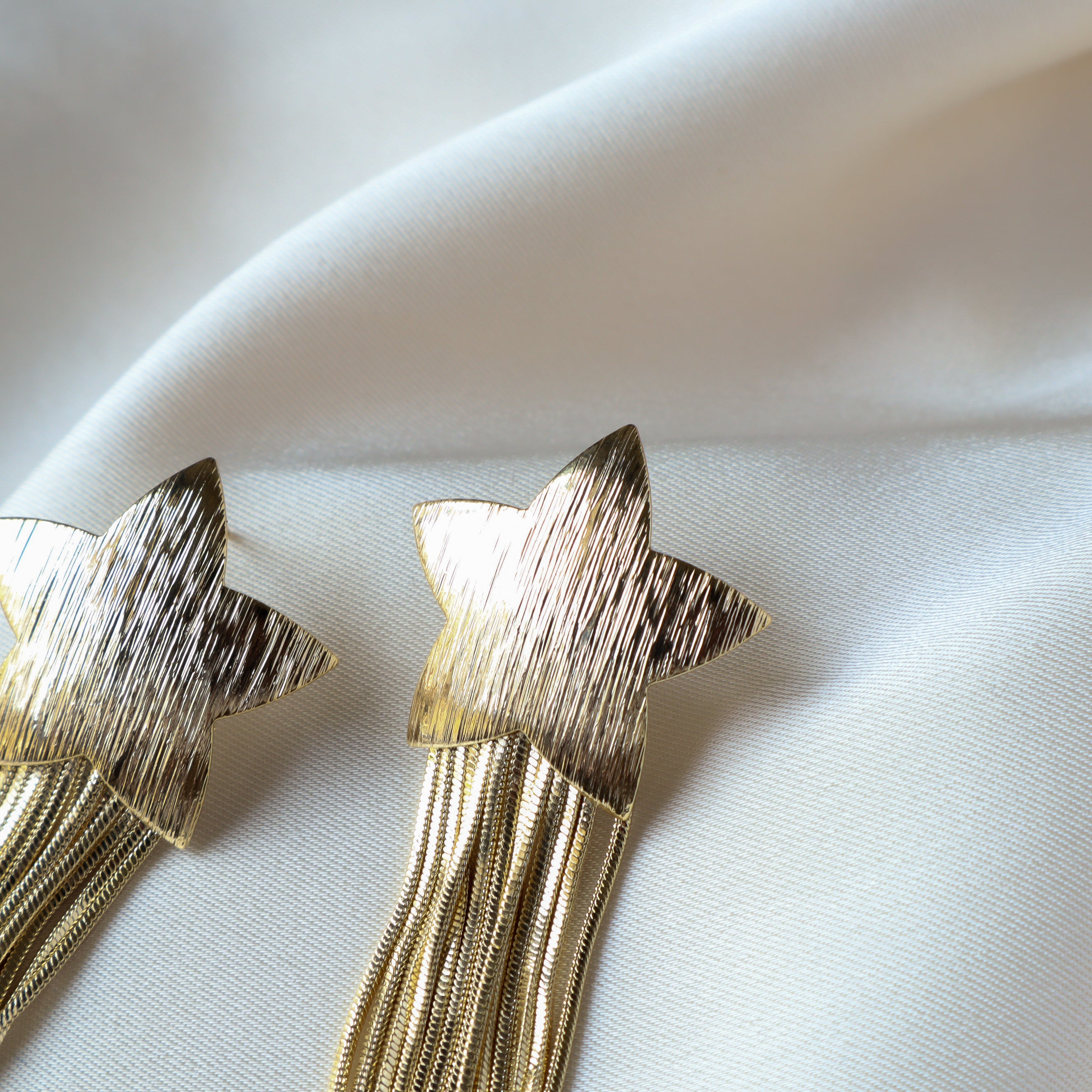 Night Star hanging earrings