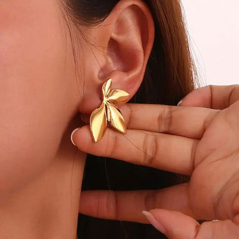 Luna Petal Studs