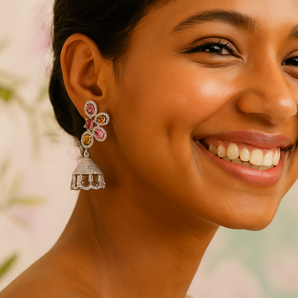 Pipa Tourmaline Earrings
