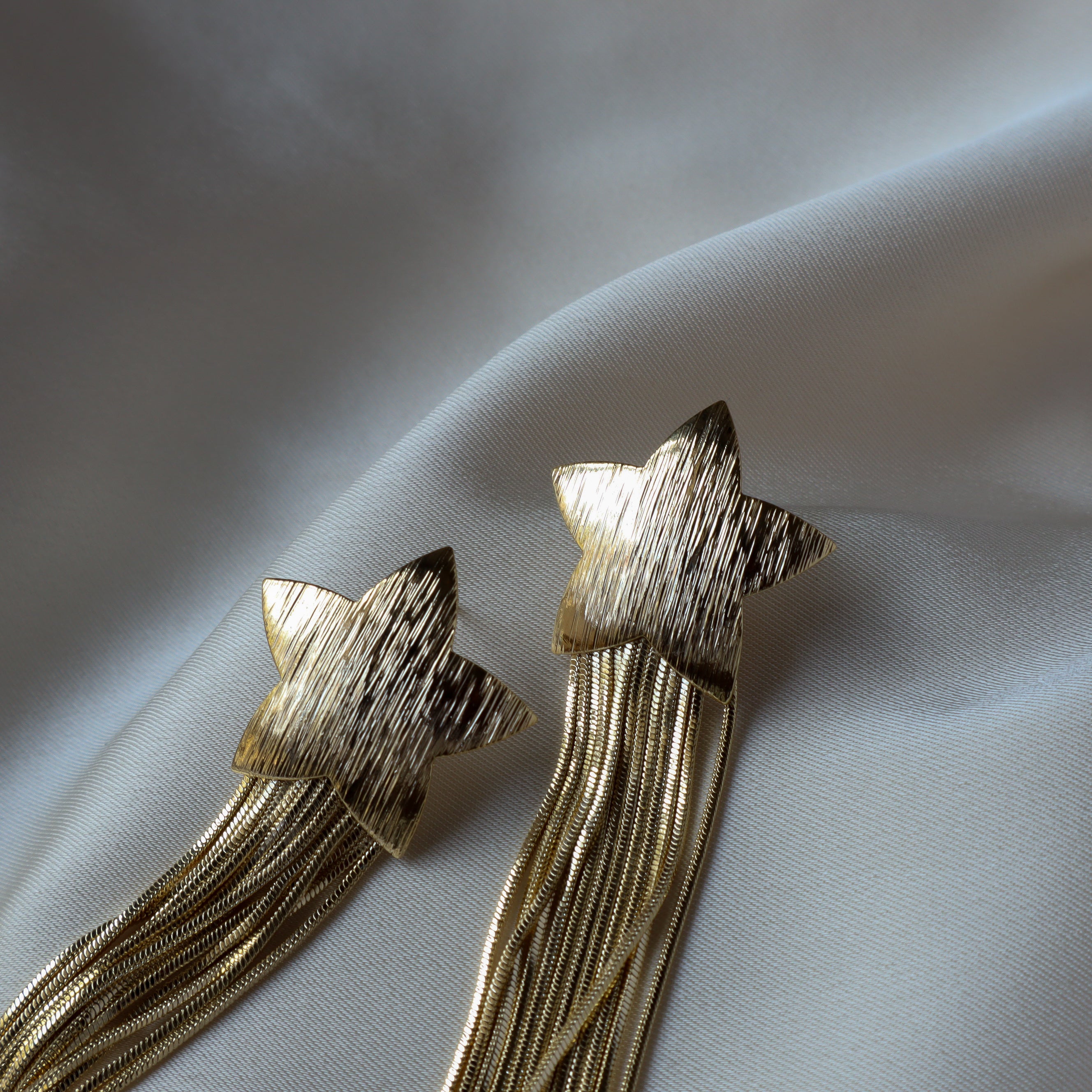 Night Star hanging earrings