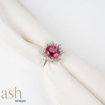 Load image into Gallery viewer, Freya Pink Topaz Ring
