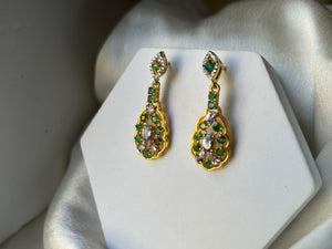 Moscow Emerald Earrings