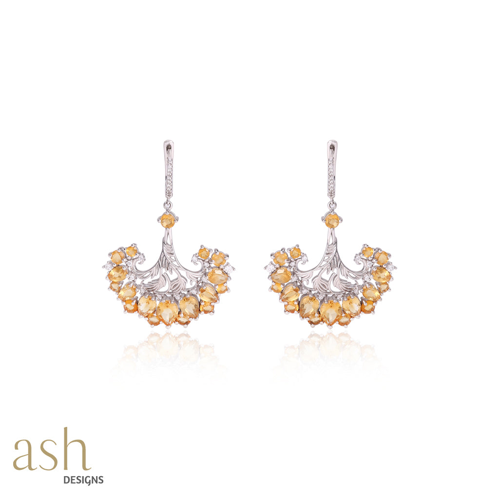 Dancing Peacock Earrings