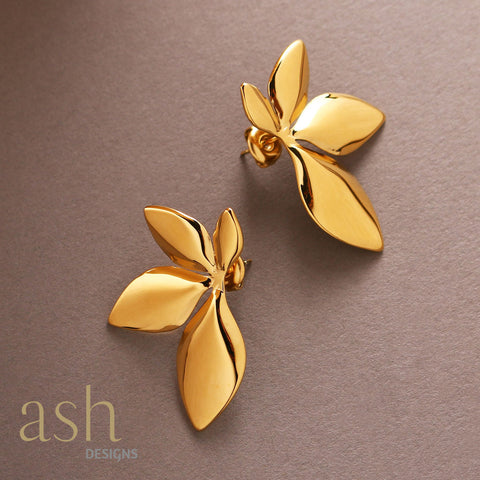 Luna Petal Studs