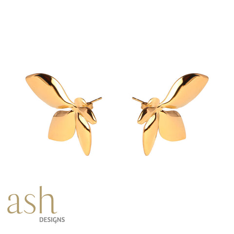 Luna Petal Studs