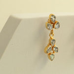 Load image into Gallery viewer, Maharani White Topaz Earrings

