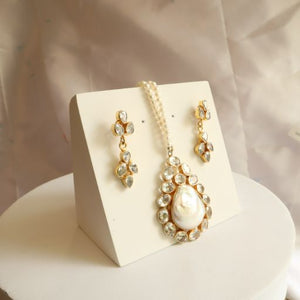 Maharani Chain and Earrings Set