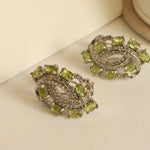 Load image into Gallery viewer, Zarine Peridot Earrings Pendant and Ring Set
