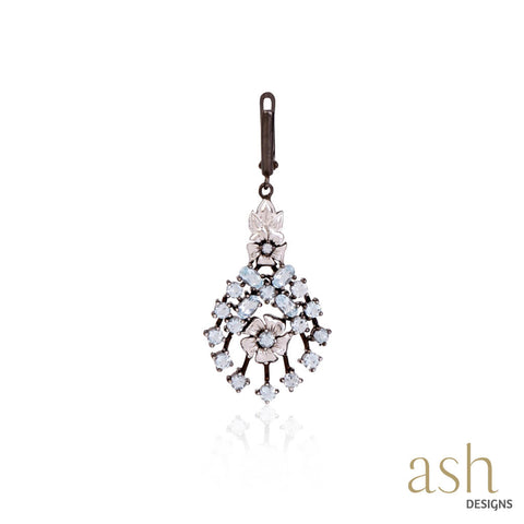 Amer Blue Topaz Earrings and Ring Set