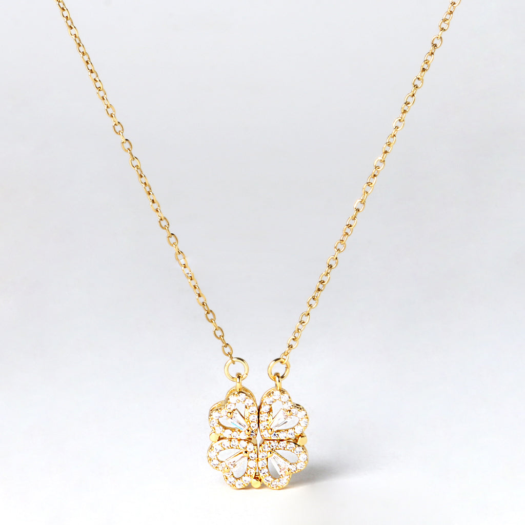 Clover 18K Gold Plated Necklace