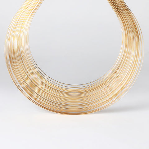 Luxe Multi-Layer Gold Collar Necklace