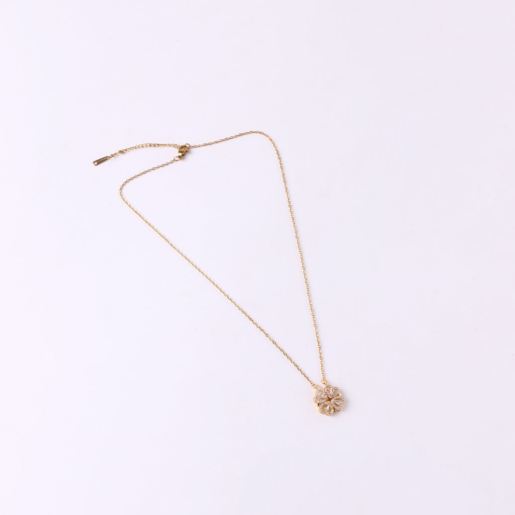 Clover 18K Gold Plated Necklace