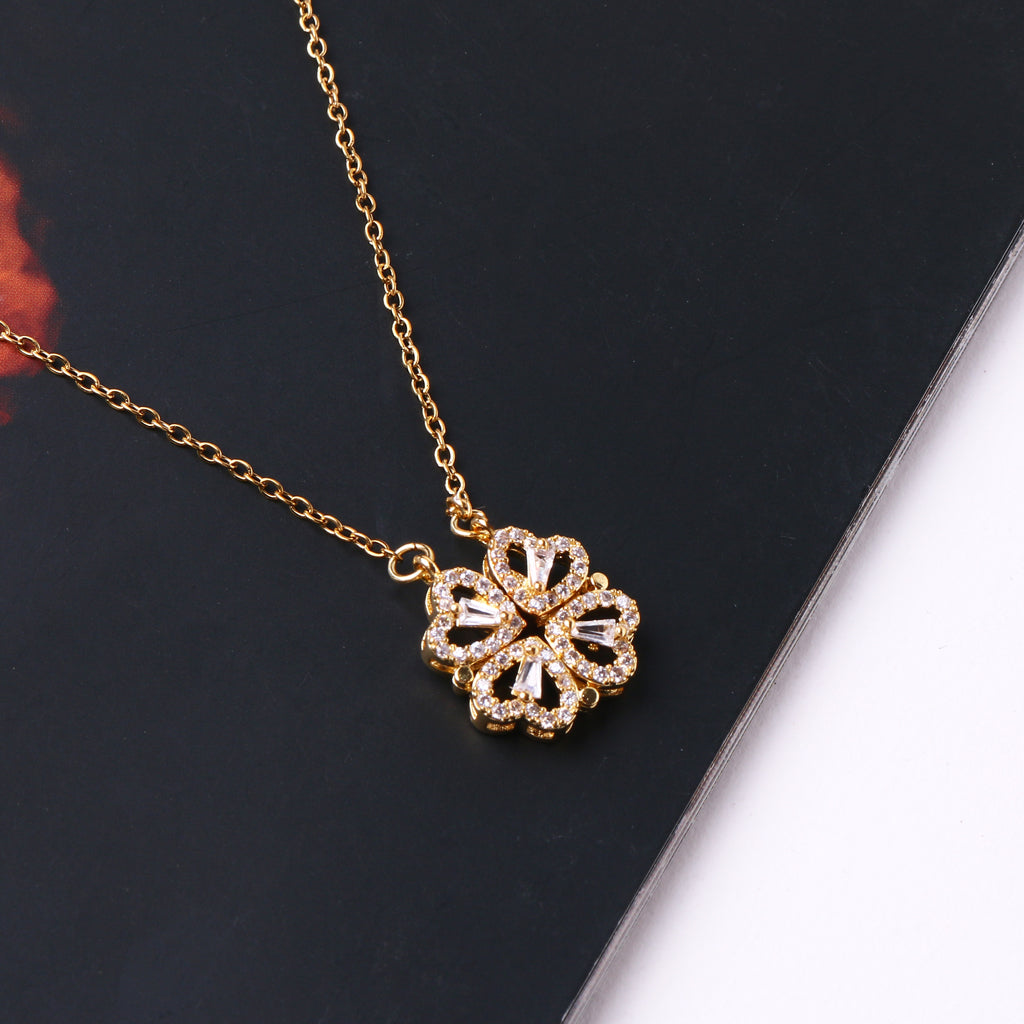 Clover 18K Gold Plated Necklace