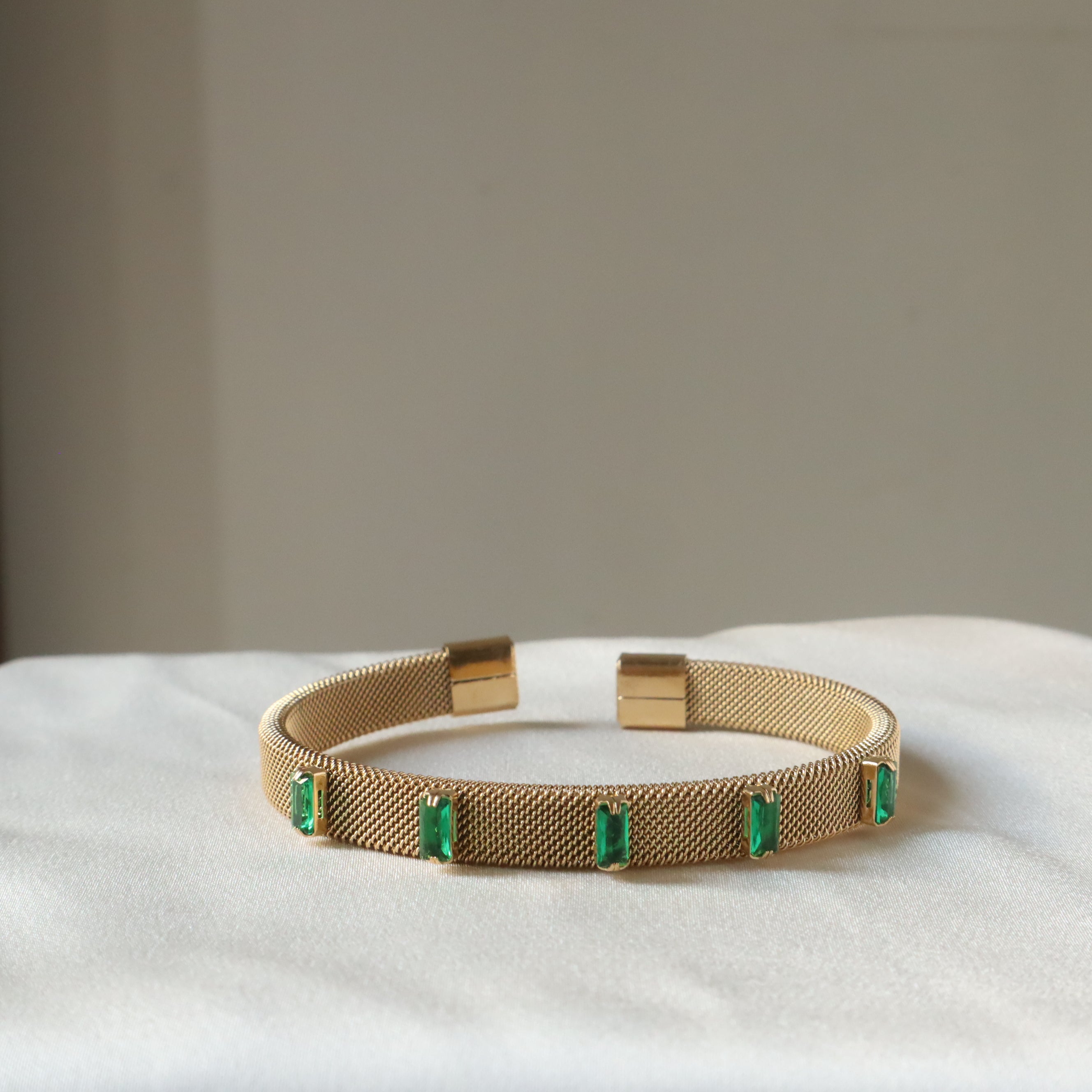 Dubai at Night 18K Gold Plated Bangle