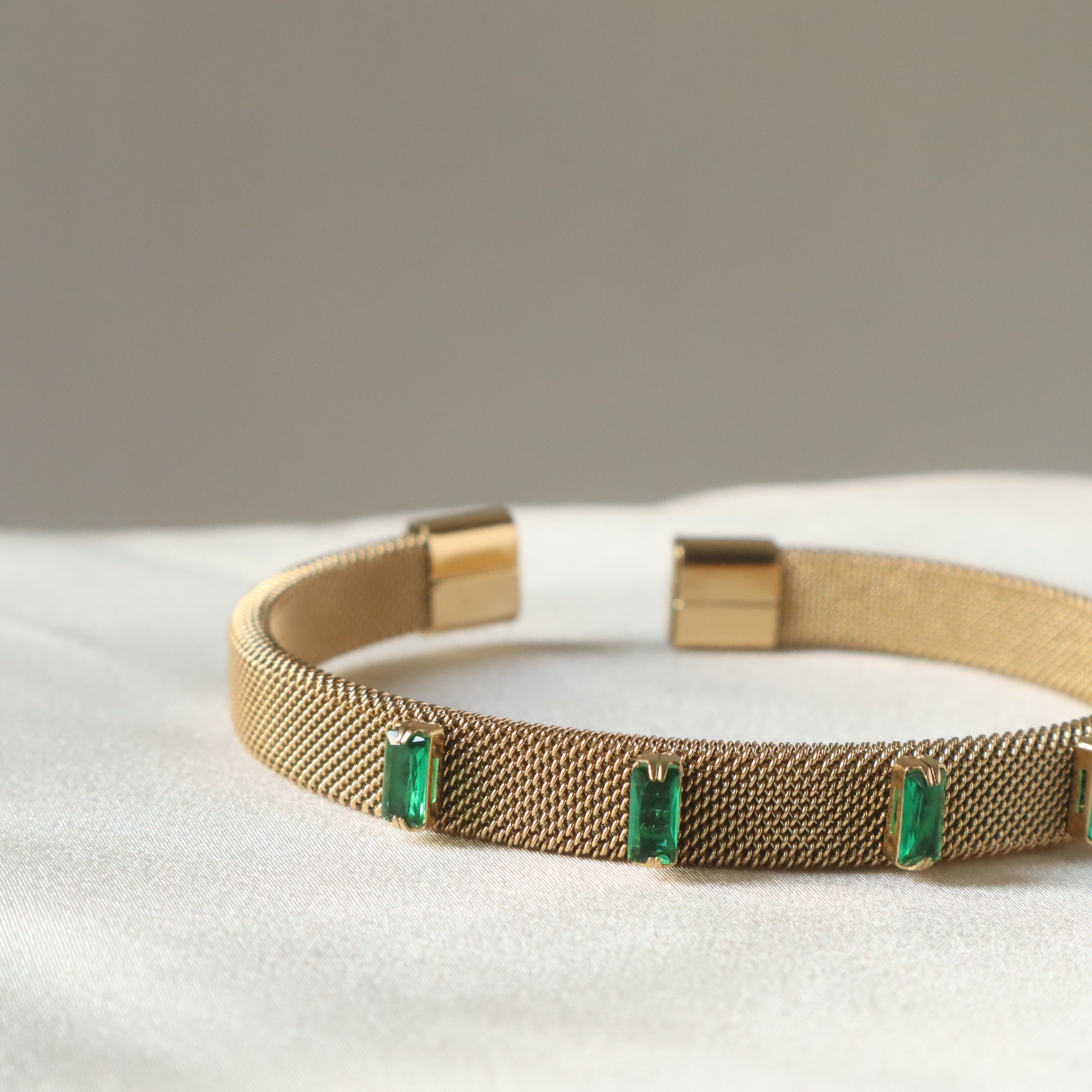 Dubai at Night 18K Gold Plated Bangle