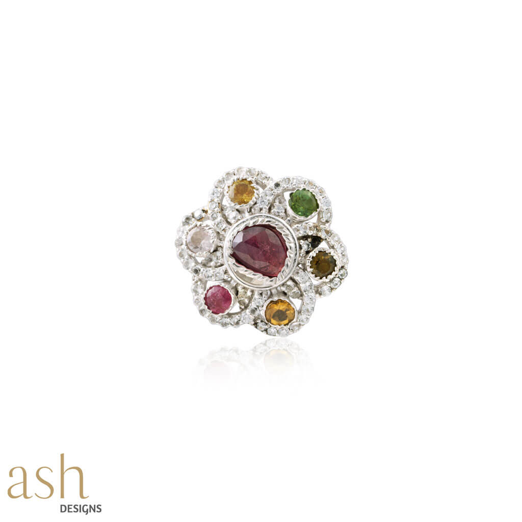 Banaras Tourmaline Earrings