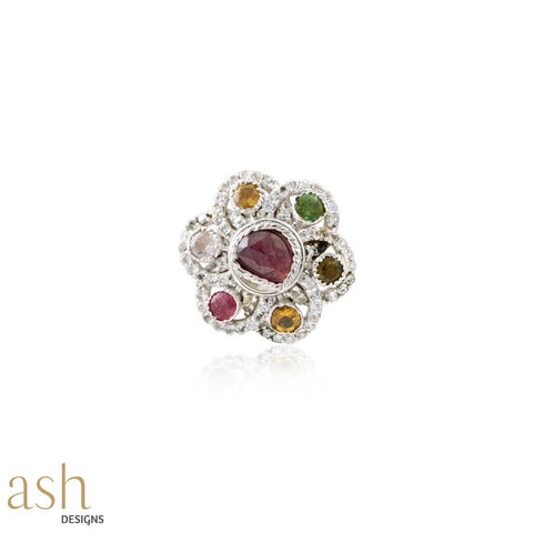 Banaras Tourmaline Earrings