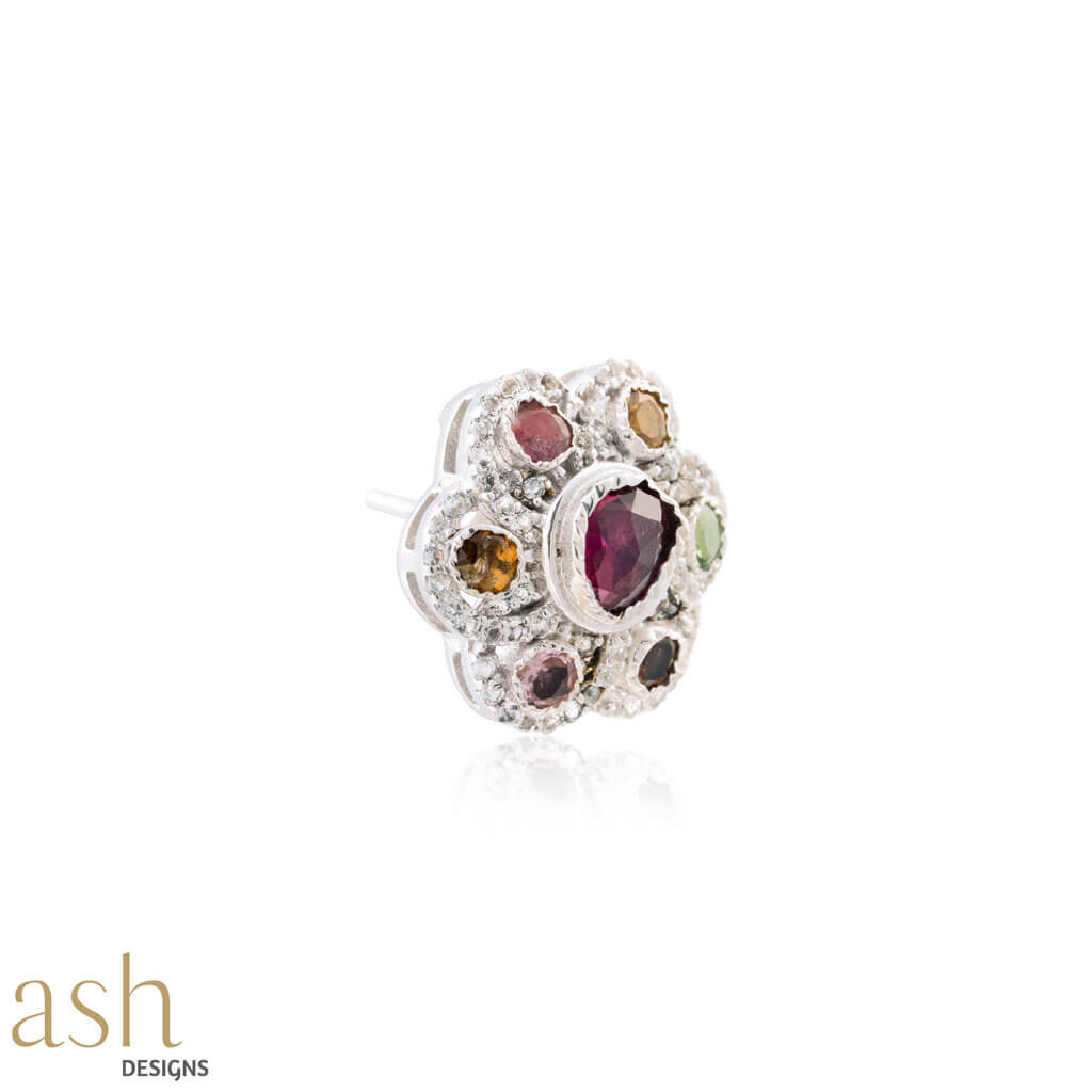 Banaras Tourmaline Earrings