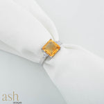 Load image into Gallery viewer, Cascade Citrine Ring
