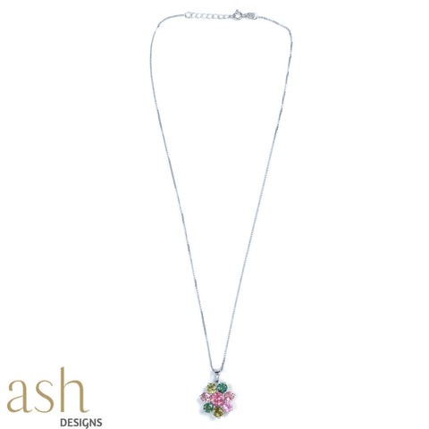 Idabel Multi Tourmaline Necklace