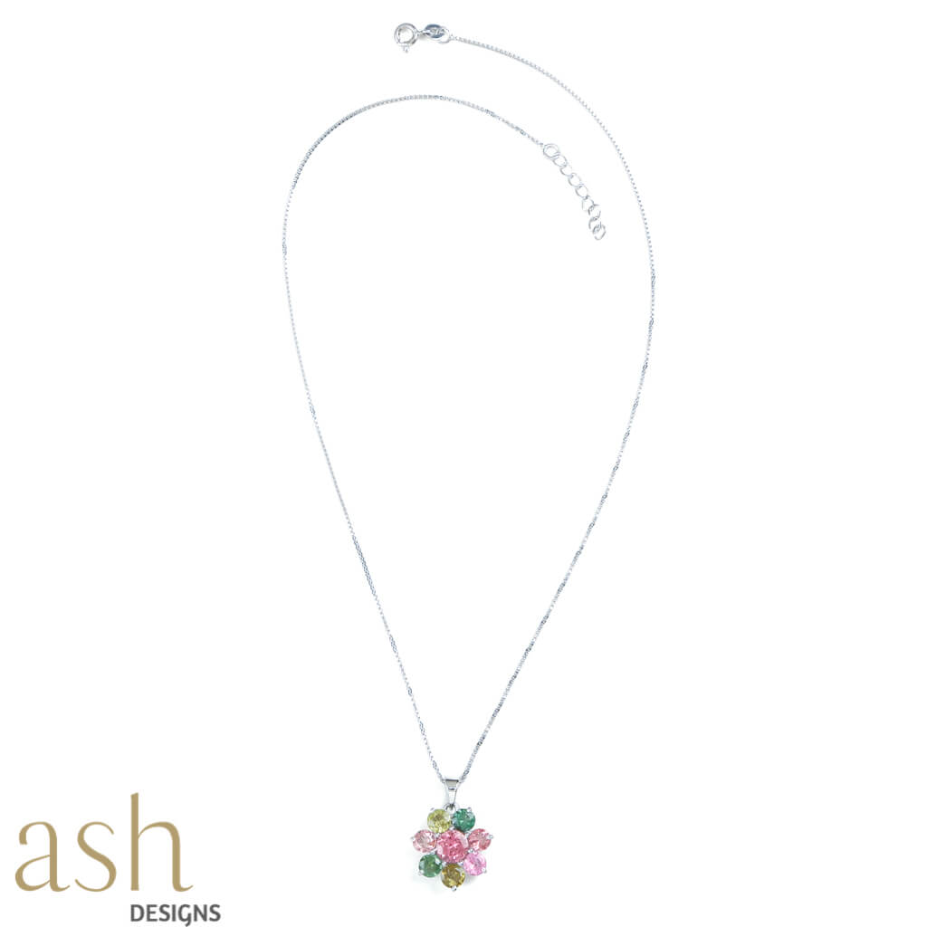 Idabel Multi Tourmaline Necklace