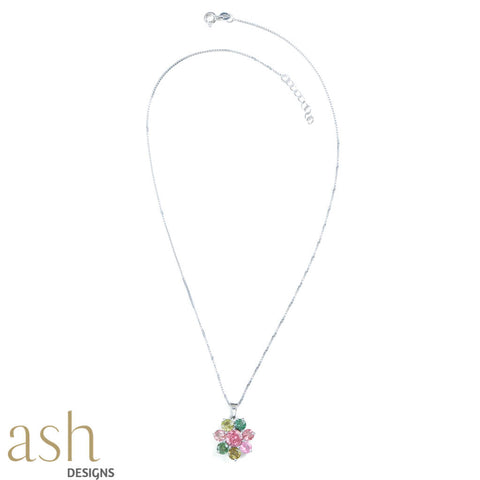 Idabel Multi Tourmaline Necklace