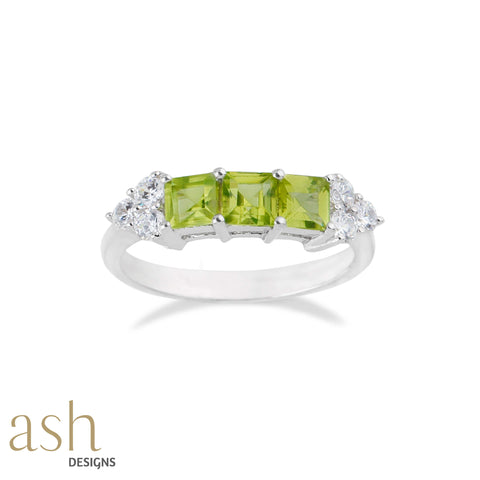 Zailei Peridot Ring