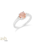 Load image into Gallery viewer, Spring Flamingo Pink Tourmaline Ring
