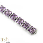 Load image into Gallery viewer, Victorian Amethyst Bracelet
