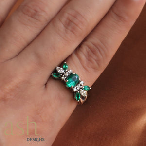 Gabriella Emerald Ring